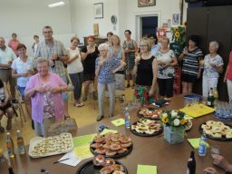 DeCamino feiert mit Klärle 70er