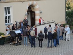LK Warmup mit Hitzkuchenessen